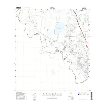 2016 Map of West Brownsville, 2016 Print