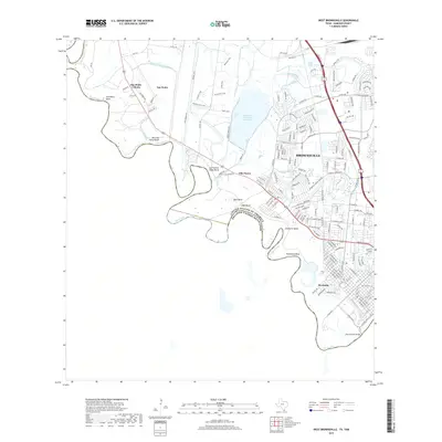 2019 Map of West Brownsville, 2019 Print