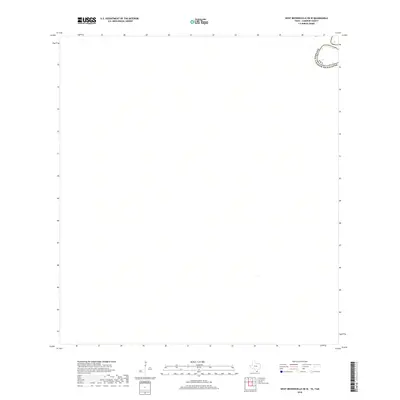 2019 Map of West Brownsville OE W, 2019 Print