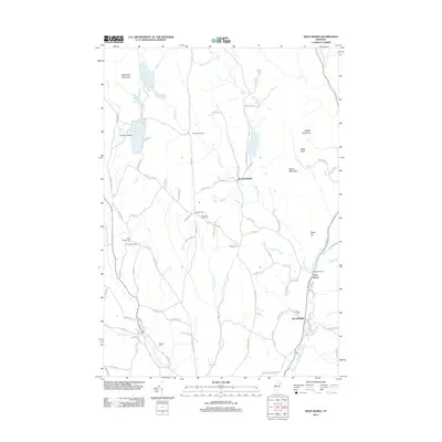 2012 Map of West Burke, 2012 Print