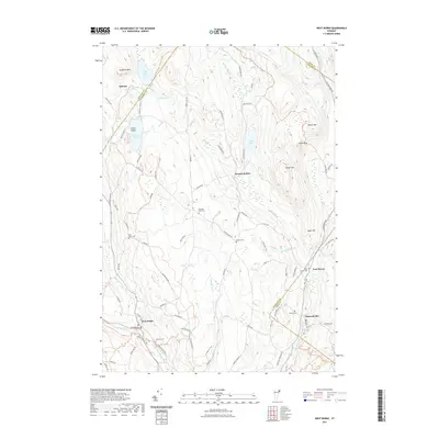 2021 Map of West Burke, 2021 Print