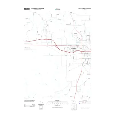 2013 Map of West Burlington, 2013 Print