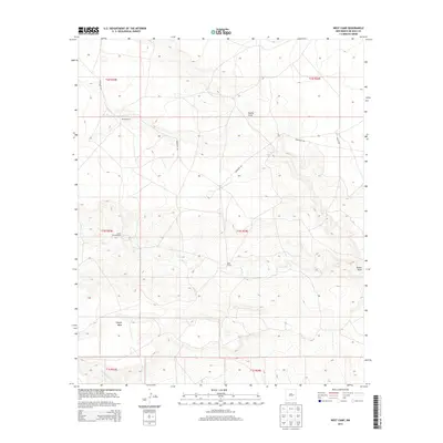 2013 Map of West Camp, 2013 Print