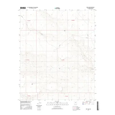 2017 Map of West Camp, 2017 Print