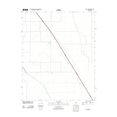 2012 Map of West Camp, 2012 Print