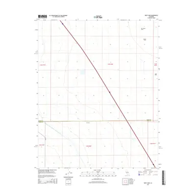 2015 Map of West Camp, 2015 Print