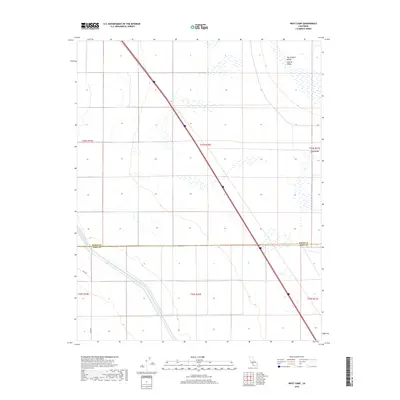 2018 Map of West Camp, 2018 Print