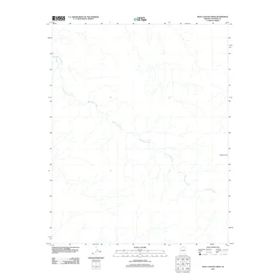 2011 Map of West Canyon Creek, 2011 Print