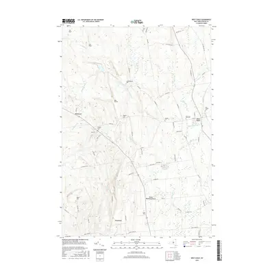 2016 Map of West Chazy, 2016 Print
