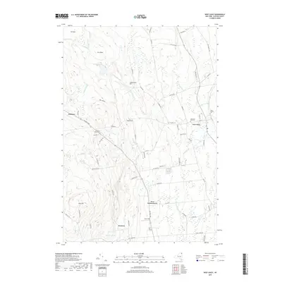 2019 Map of West Chazy, 2019 Print
