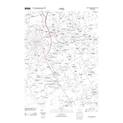 2013 Map of West Chester, 2013 Print
