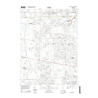 2015 Map of West Chicago, 2015 Print
