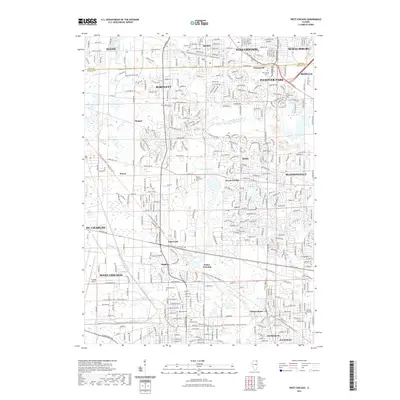2021 Map of West Chicago, 2021 Print