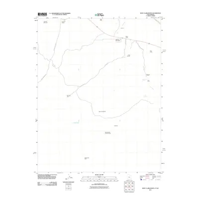 2011 Map of West Clark Bench, 2011 Print