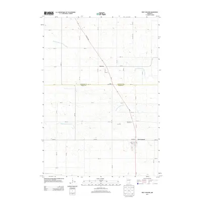 2013 Map of West Concord, 2013 Print