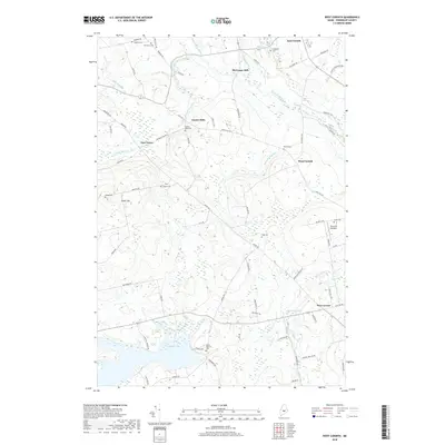 2018 Map of West Corinth, 2018 Print