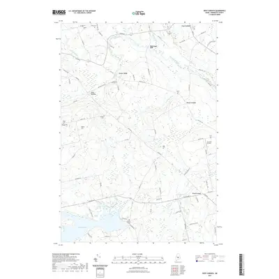 2021 Map of West Corinth, 2021 Print