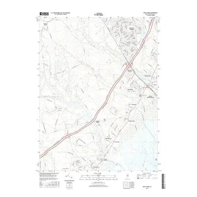 2016 Map of West Creek, 2016 Print