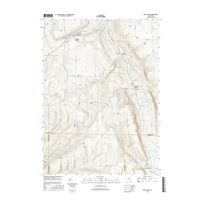 2016 Map of West Danby, 2016 Print