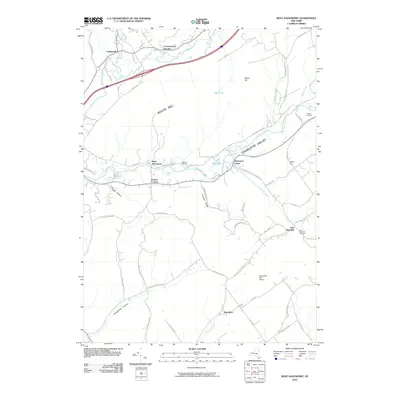 2010 Map of West Davenport, 2010 Print