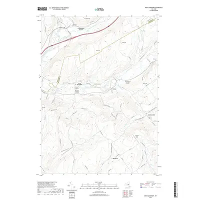 2019 Map of West Davenport, 2019 Print