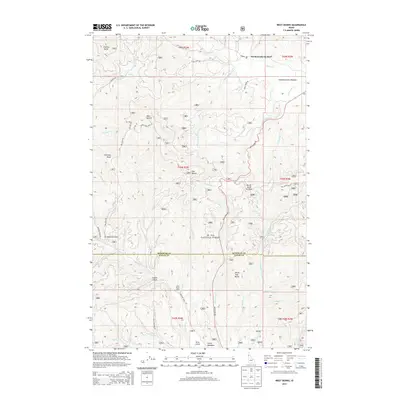 2014 Map of West Dennis, 2014 Print