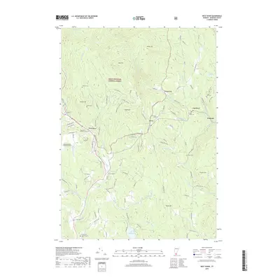 2018 Map of West Dover, 2018 Print