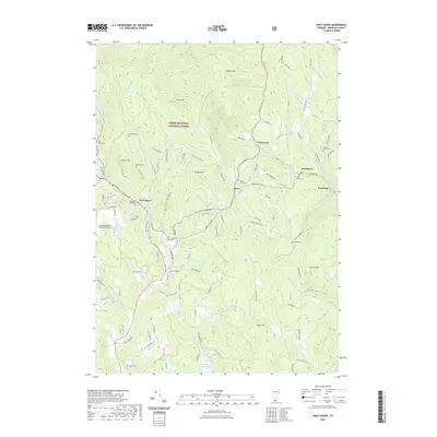 2021 Map of West Dover, 2021 Print