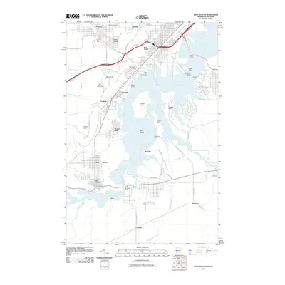 2010 Map of West Duluth, 2010 Print