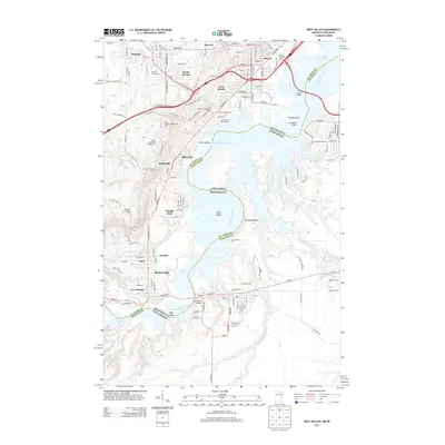 2013 Map of West Duluth, 2013 Print