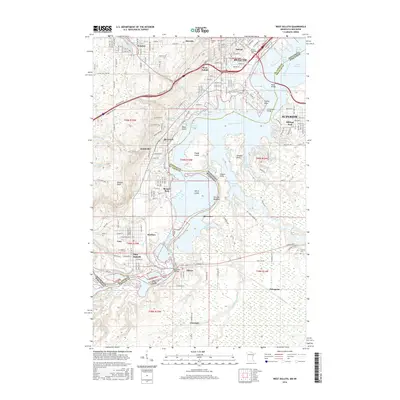 2016 Map of West Duluth, 2016 Print