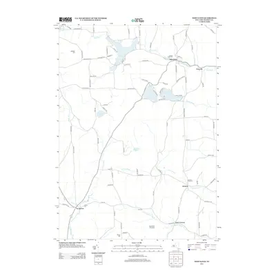 2013 Map of West Eaton, 2013 Print