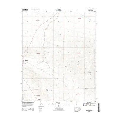 2015 Map of West Elk Hills, 2015 Print
