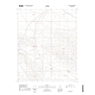 2018 Map of West Elk Hills, 2018 Print