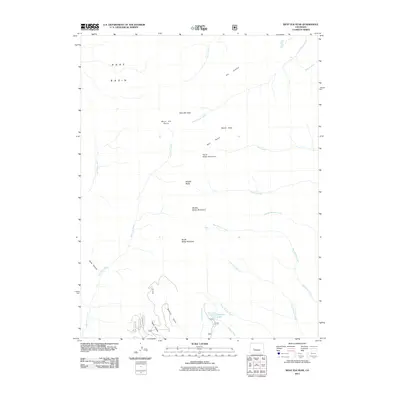 2011 Map of West Elk Peak, 2011 Print
