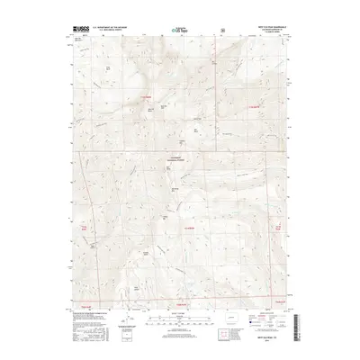 2016 Map of West Elk Peak, 2016 Print