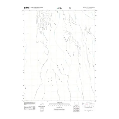2011 Map of West Elk Peak SW, 2011 Print