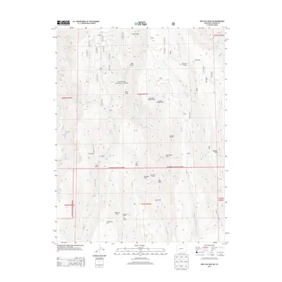 2013 Map of West Elk Peak SW, 2013 Print