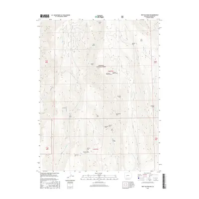 2016 Map of West Elk Peak SW, 2016 Print
