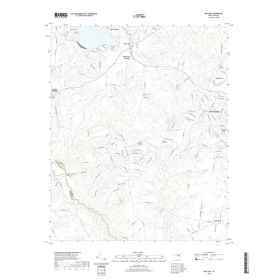 2019 Map of West End, 2019 Print