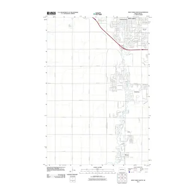 2011 Map of West Fargo South, 2011 Print