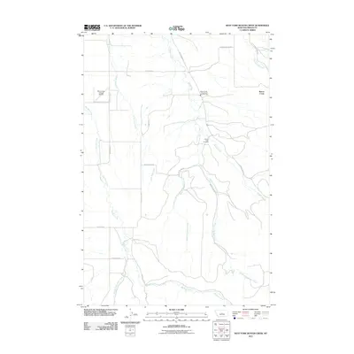 2011 Map of West Fork Beaver Creek, 2011 Print