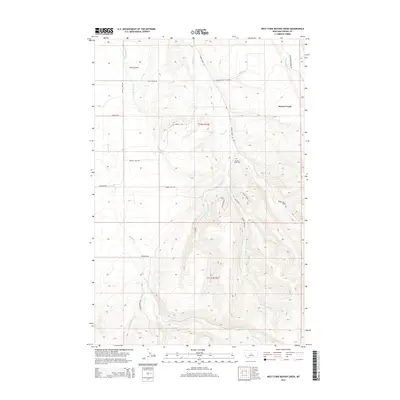 2014 Map of West Fork Beaver Creek, 2014 Print