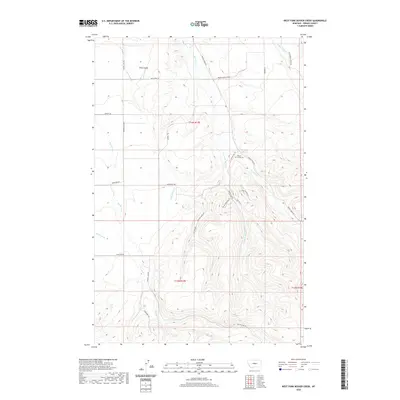 2020 Map of West Fork Beaver Creek, 2020 Print