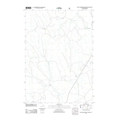 2012 Map of West Fork Buffalo Creek, 2012 Print