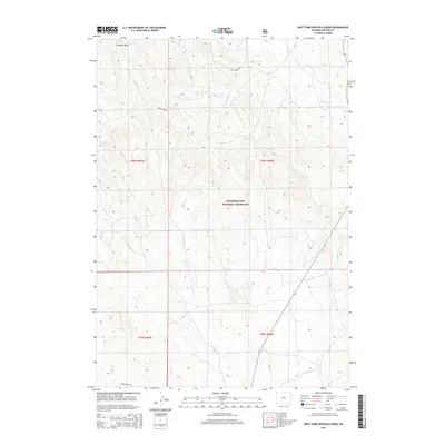 2015 Map of West Fork Buffalo Creek, 2015 Print