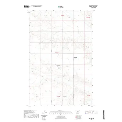 2020 Map of West Fork, 2020 Print