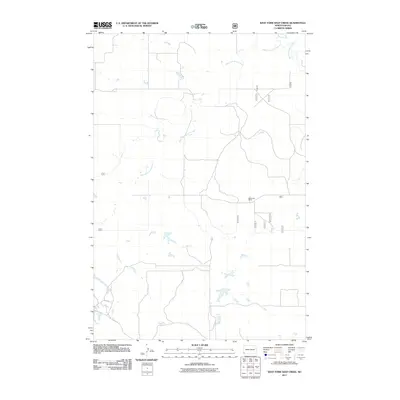 2011 Map of West Fork Deep Creek, 2011 Print