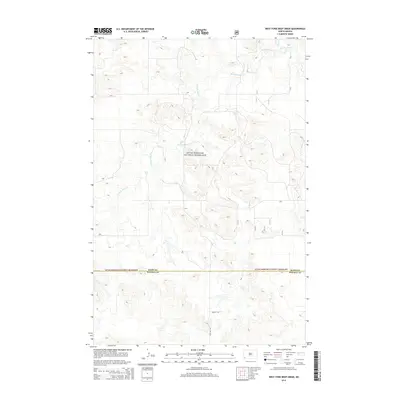 2014 Map of West Fork Deep Creek, 2014 Print