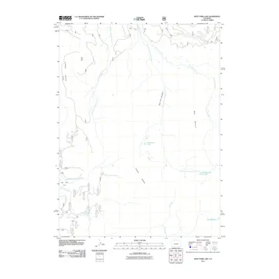 2011 Map of West Fork Lake, 2011 Print